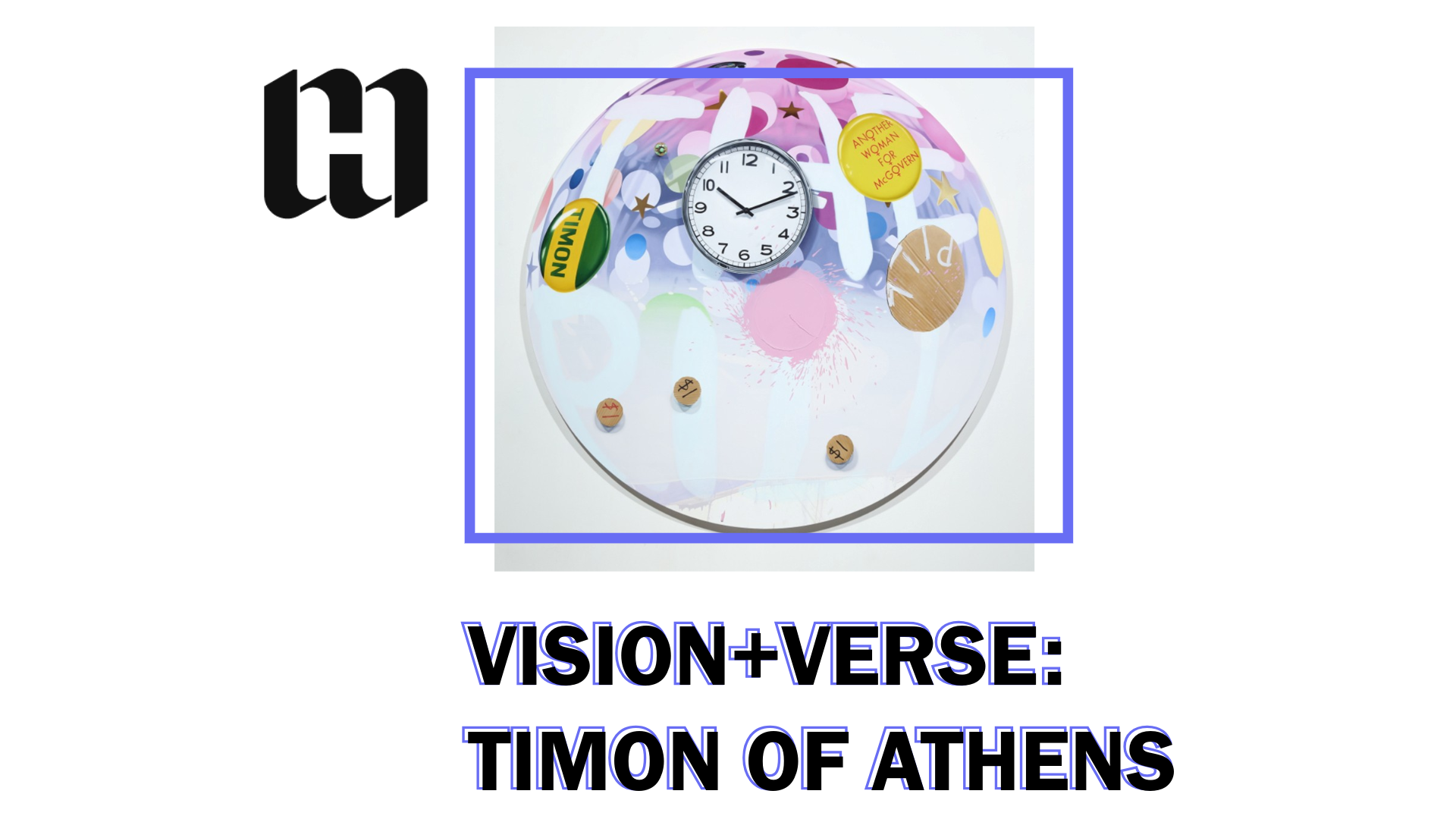 Vision + Verse: An irreverent play on Shakespeare seen through